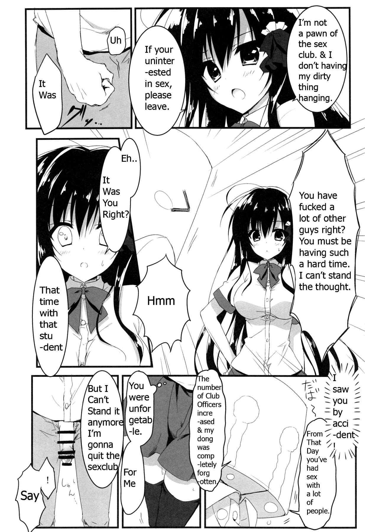 Hentai Manga Comic-President, You'll Pick Me Right!?-Read-6